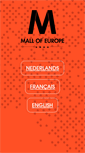 Mobile Screenshot of mall-of-europe.com